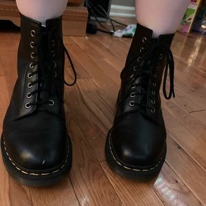 Dr. Marten boots, black. Size 8 men